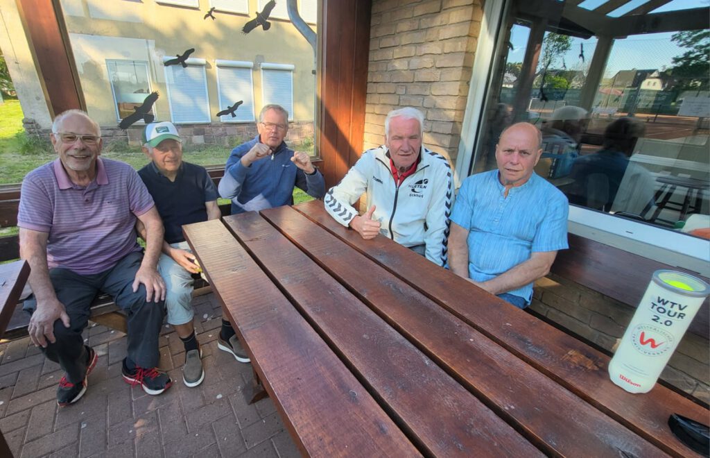 Unsere Herren65-Mannschaft beim 3:1-Sieg in Lüchtringen